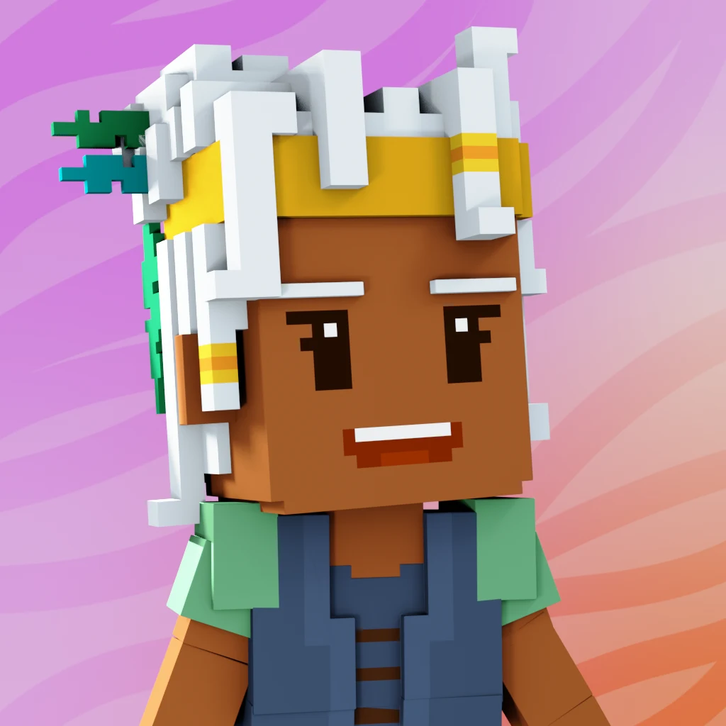 Pirate #4266 voxel render