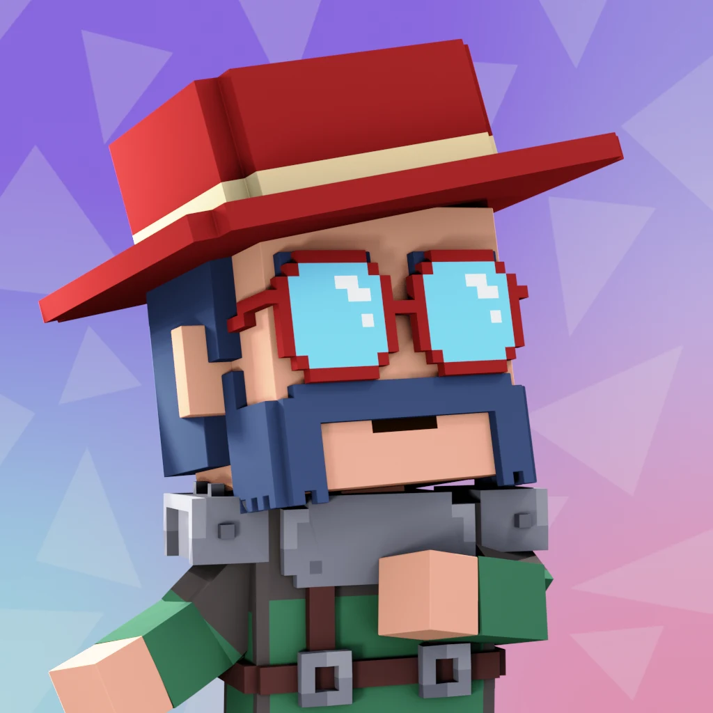 Pirate #4267 voxel render