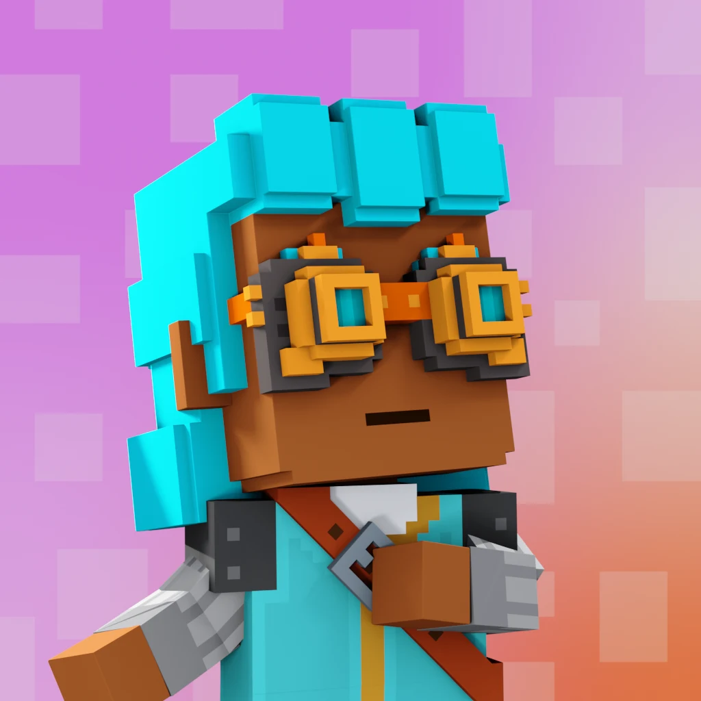 Pirate #4268 voxel render