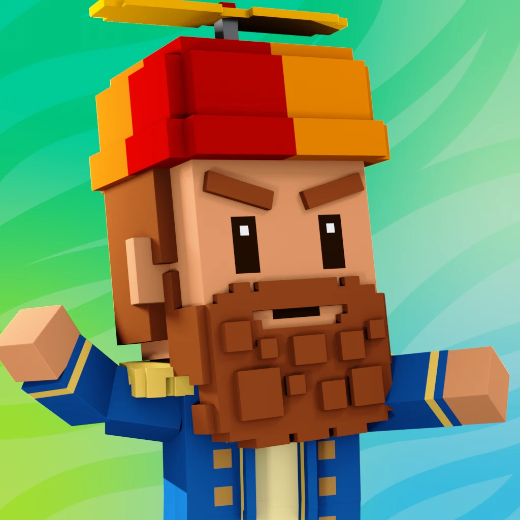 Pirate #4269 voxel render
