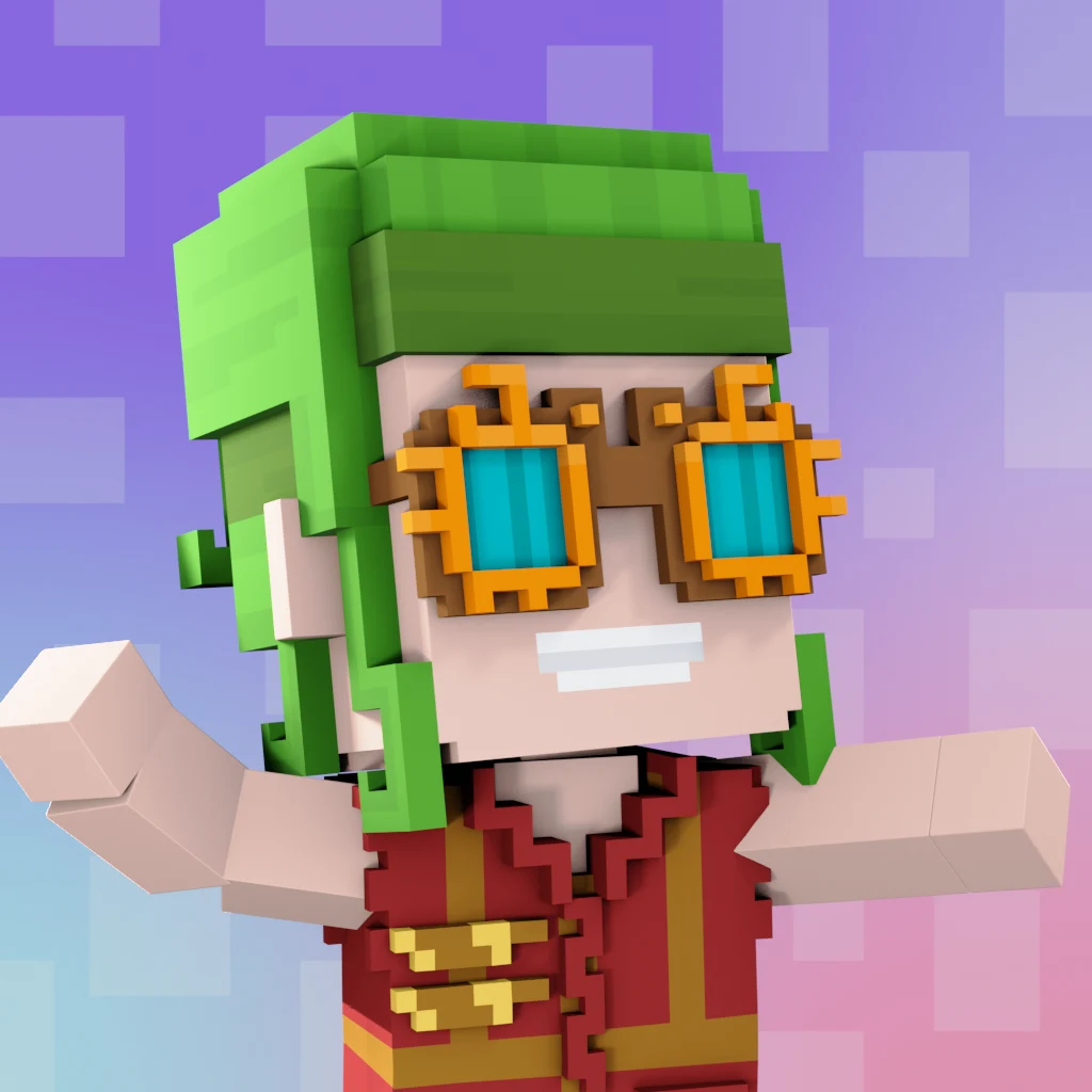 Pirate #4270 voxel render