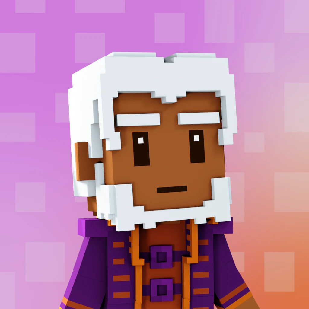 Pirate #4274 voxel render