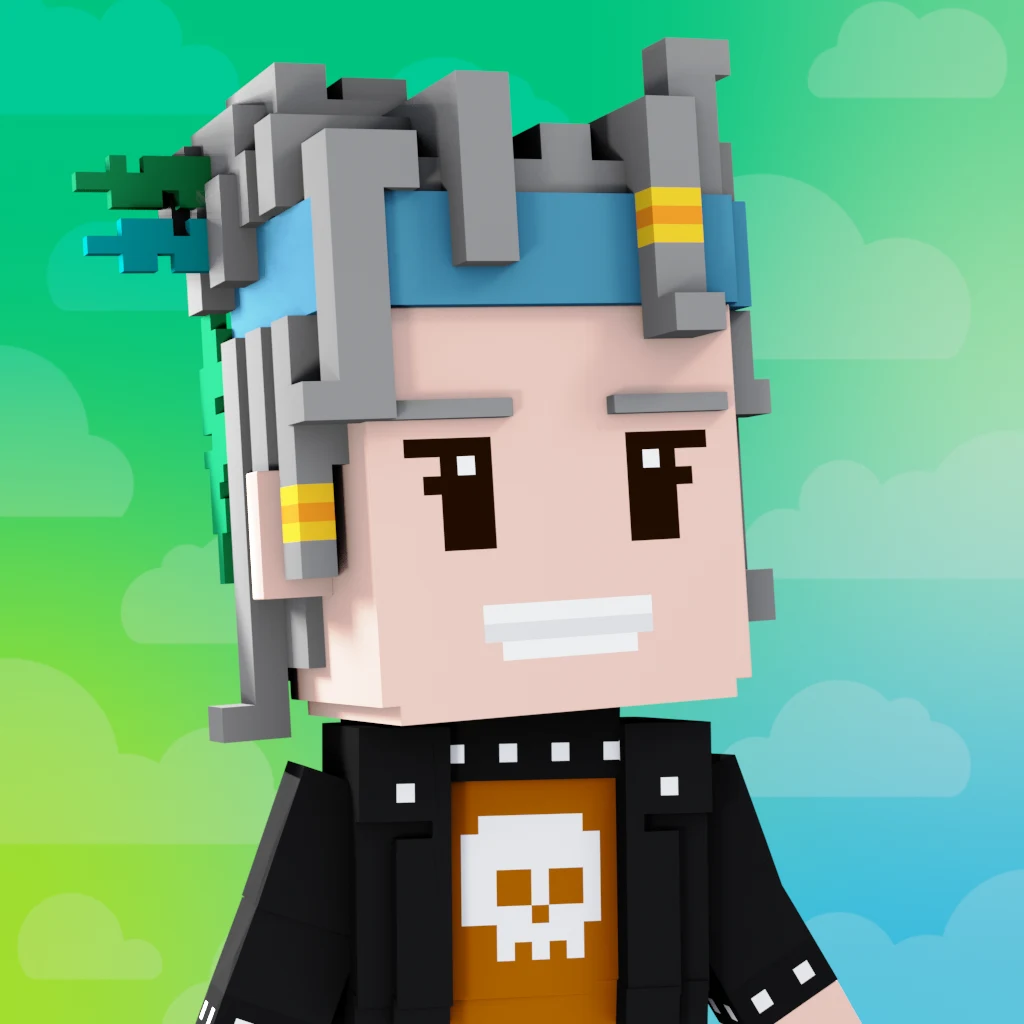 Pirate #4283 voxel render