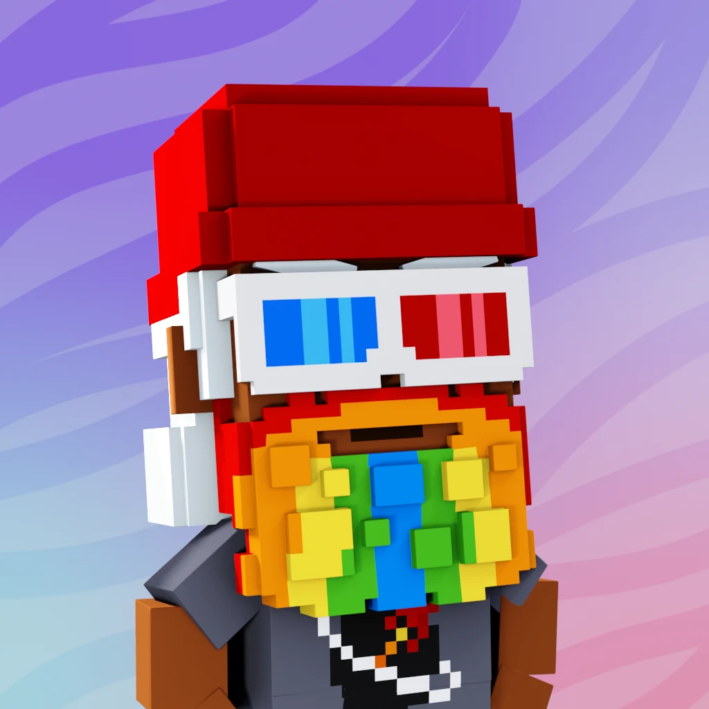 Pirate #4290 voxel render