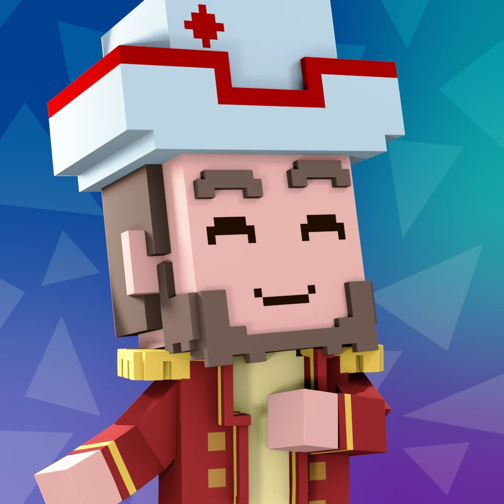 Pirate #43 voxel render