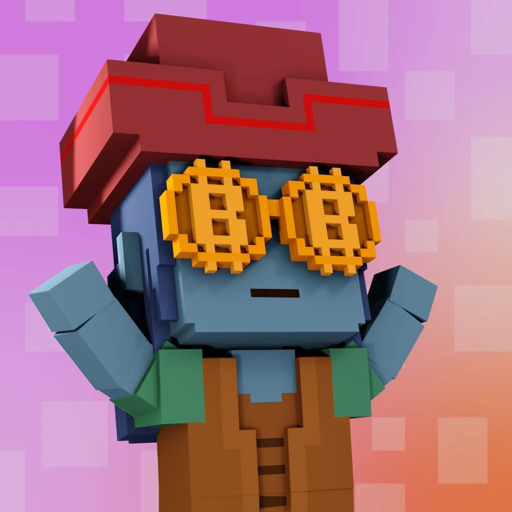 Pirate #430 voxel render