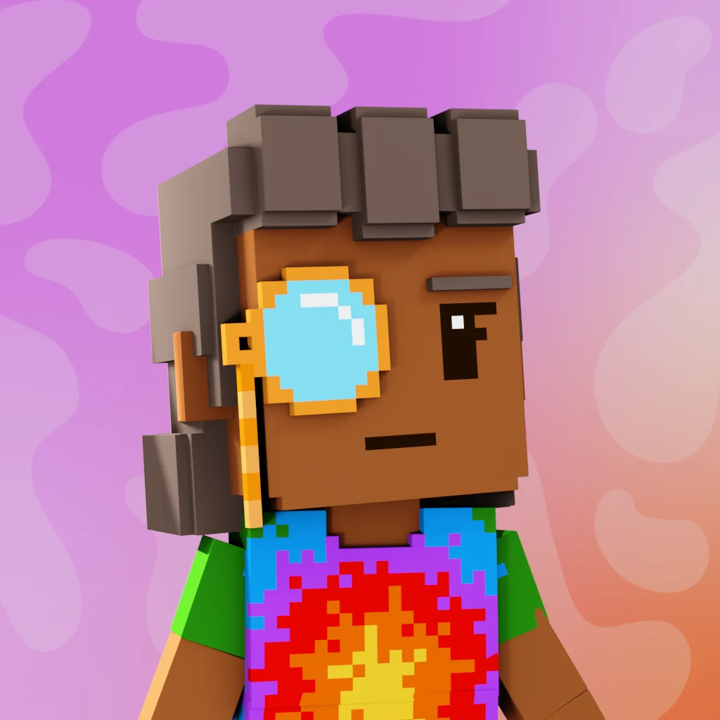 Pirate #4303 voxel render