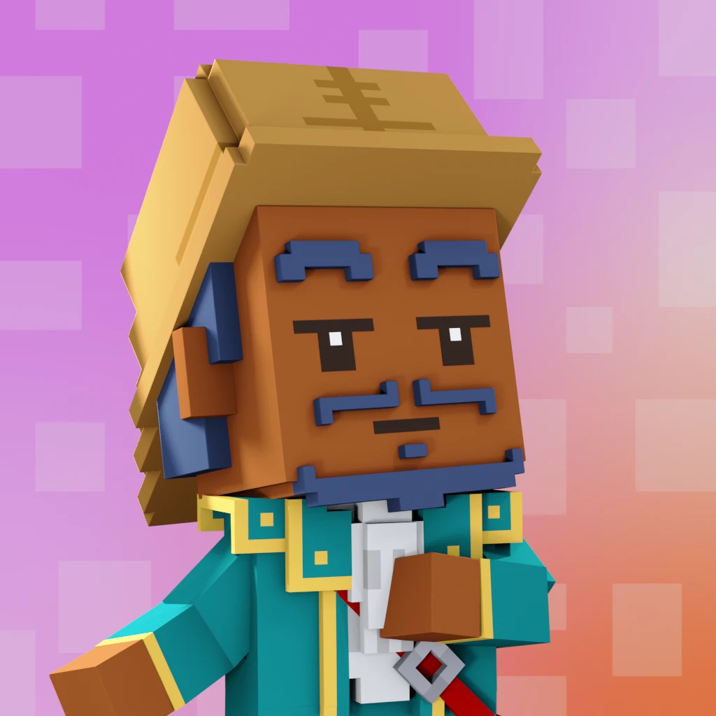 Pirate #4310 voxel render