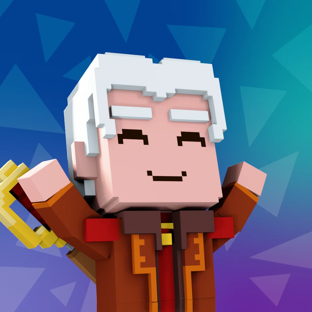 Pirate #4318 voxel render
