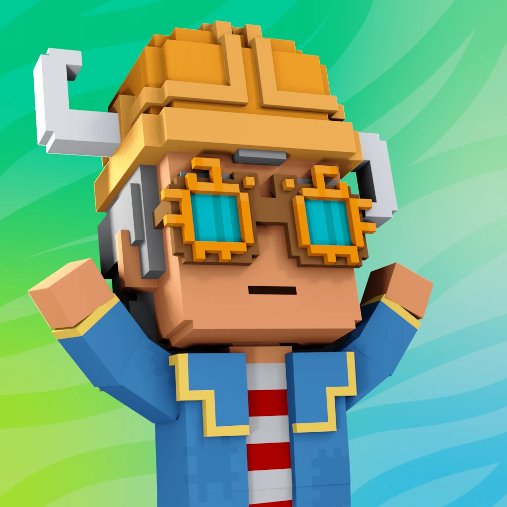 Pirate #4328 voxel render