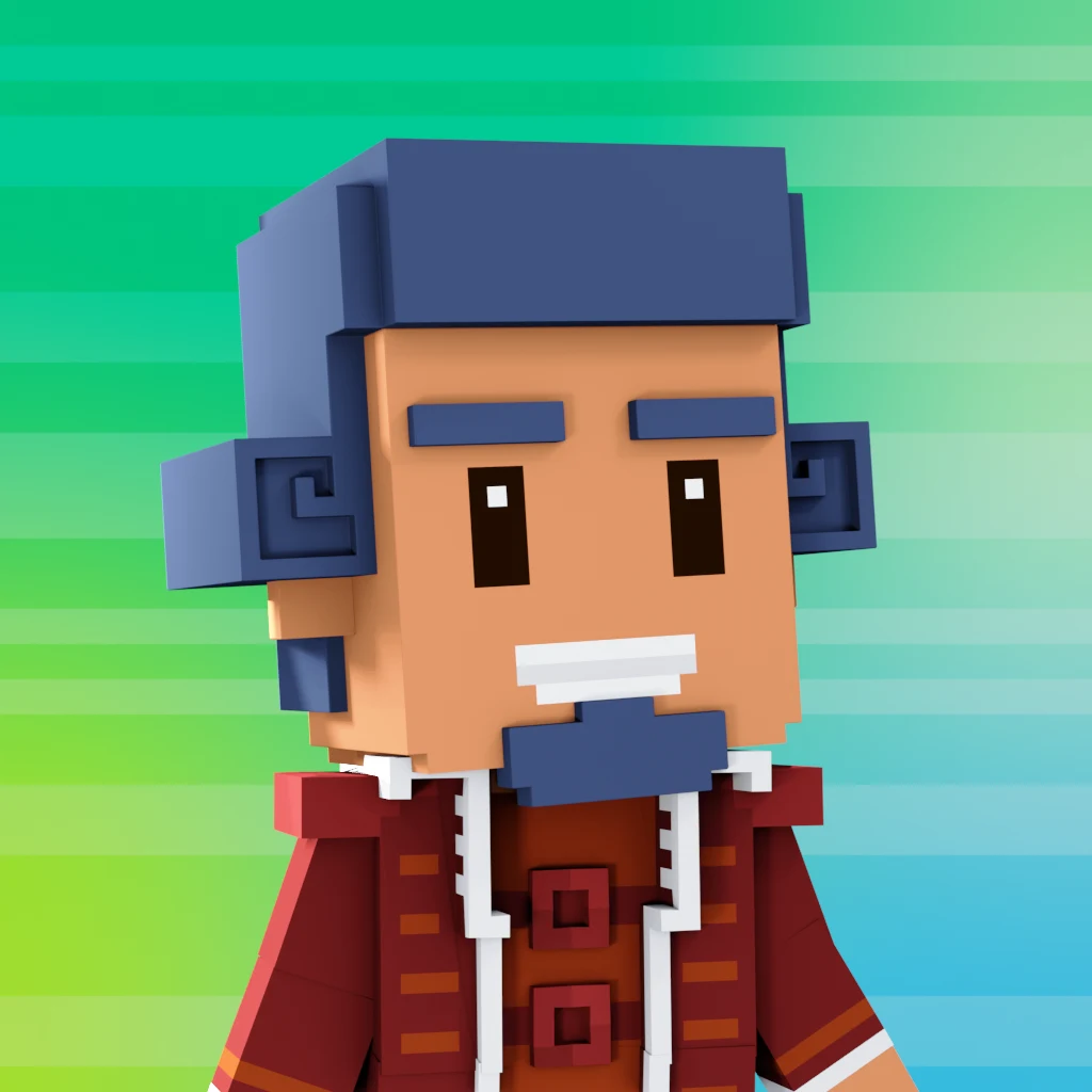 Pirate #4330 voxel render