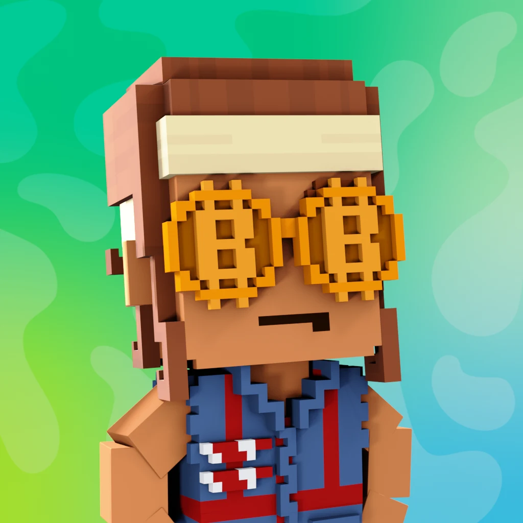 Pirate #4331 voxel render