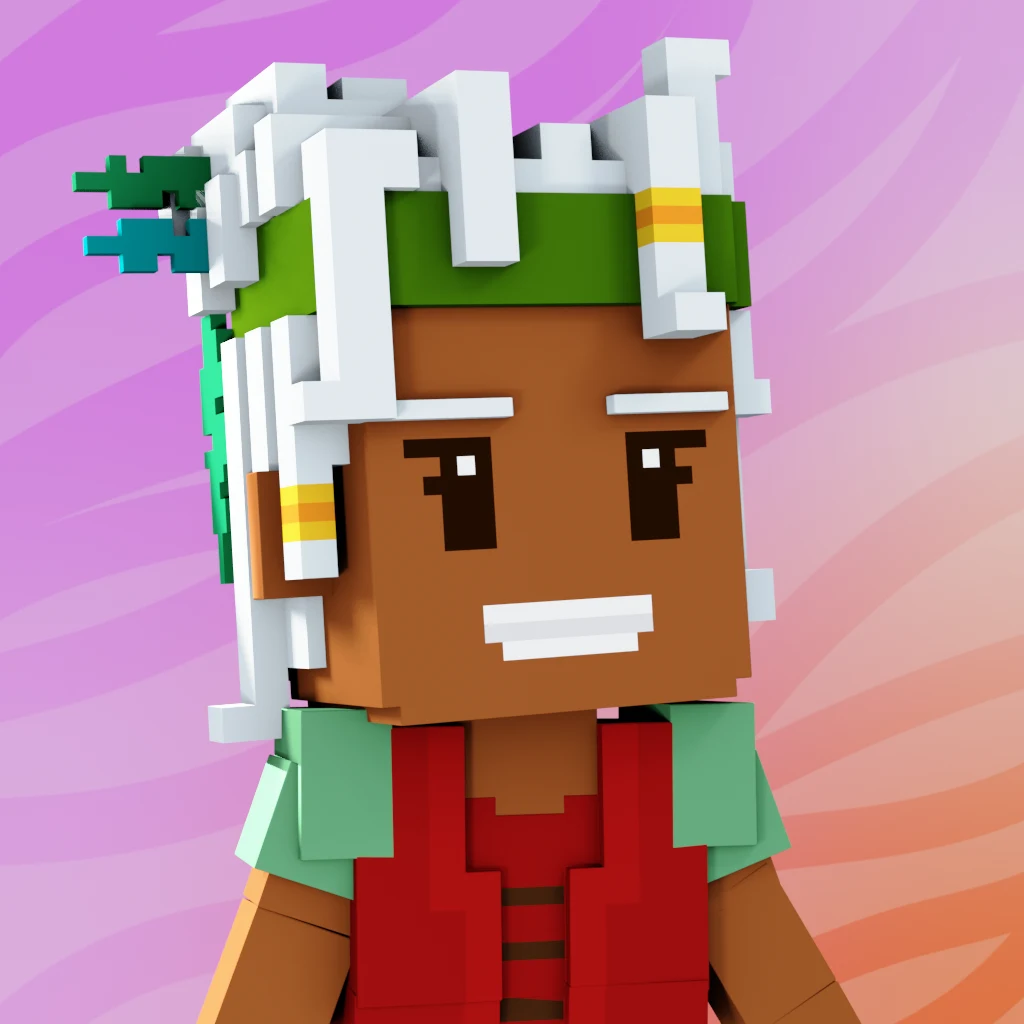 Pirate #4339 voxel render