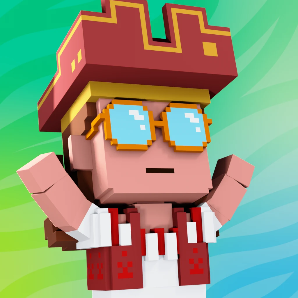 Pirate #4347 voxel render