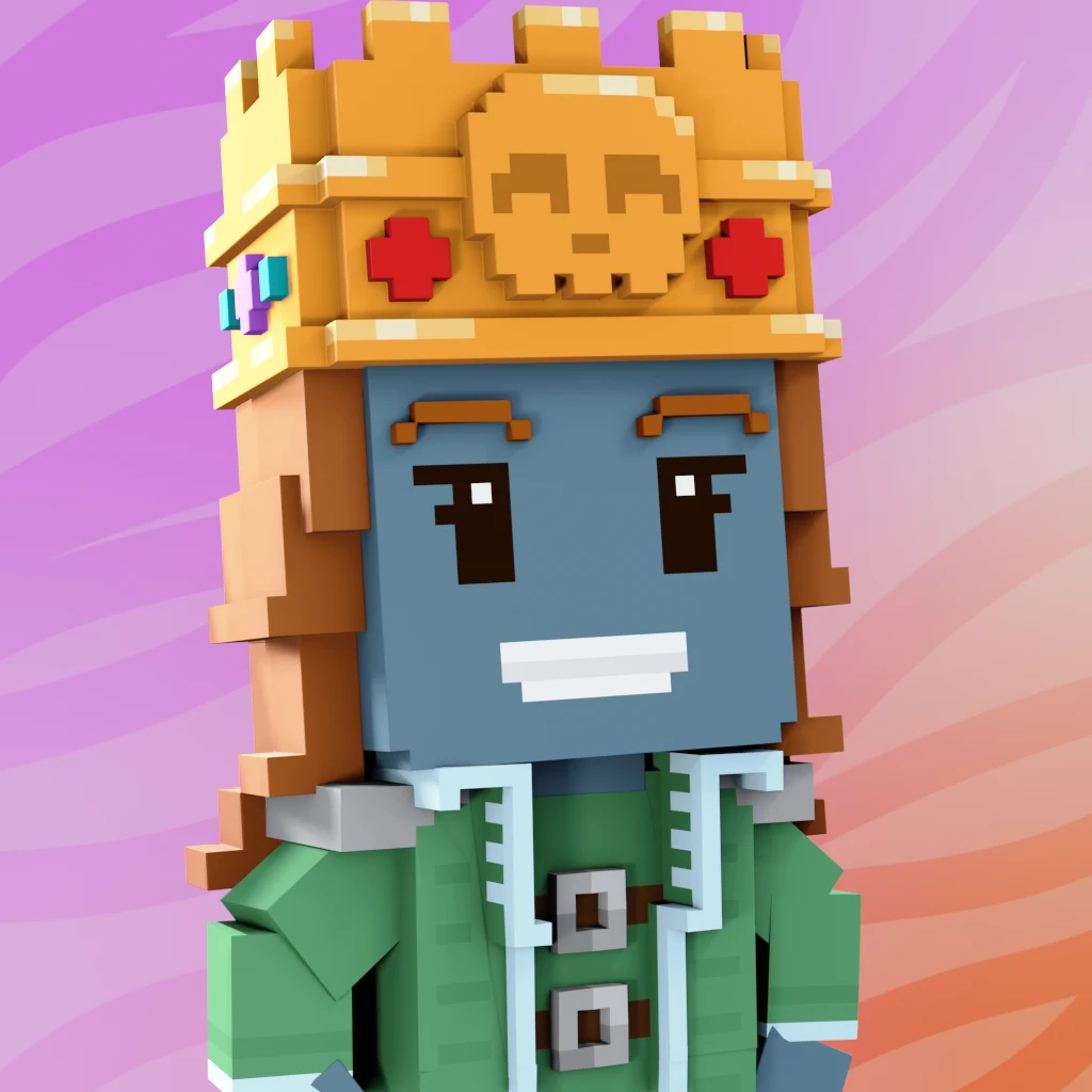 Pirate #4358 voxel render