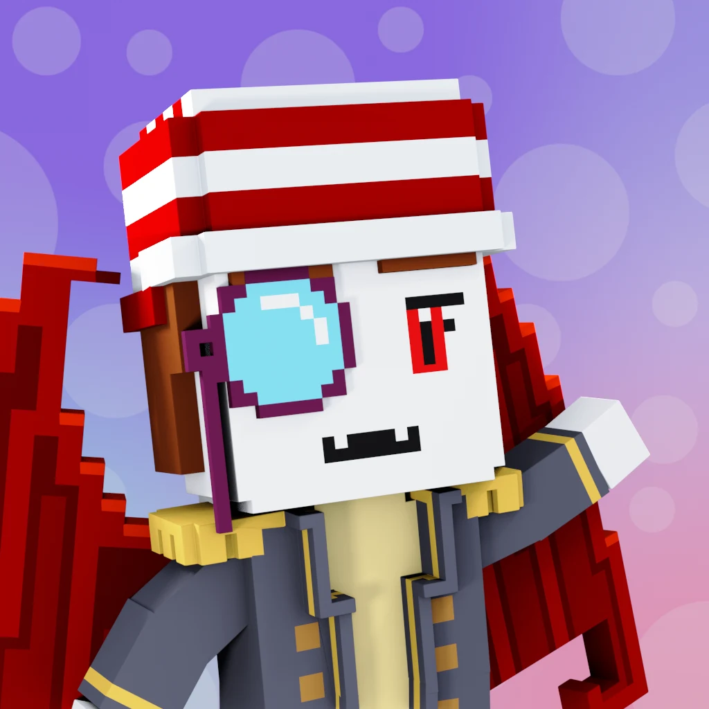 Pirate #4360 voxel render