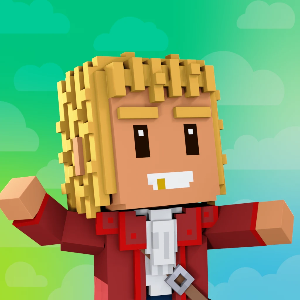 Pirate #4371 voxel render