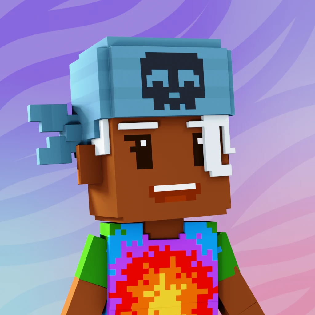 Pirate #4393 voxel render