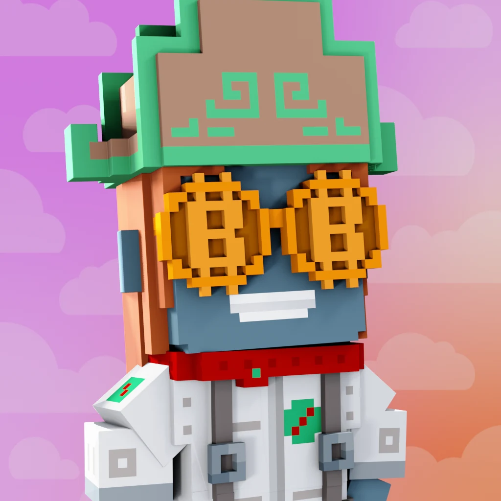 Pirate #440 voxel render