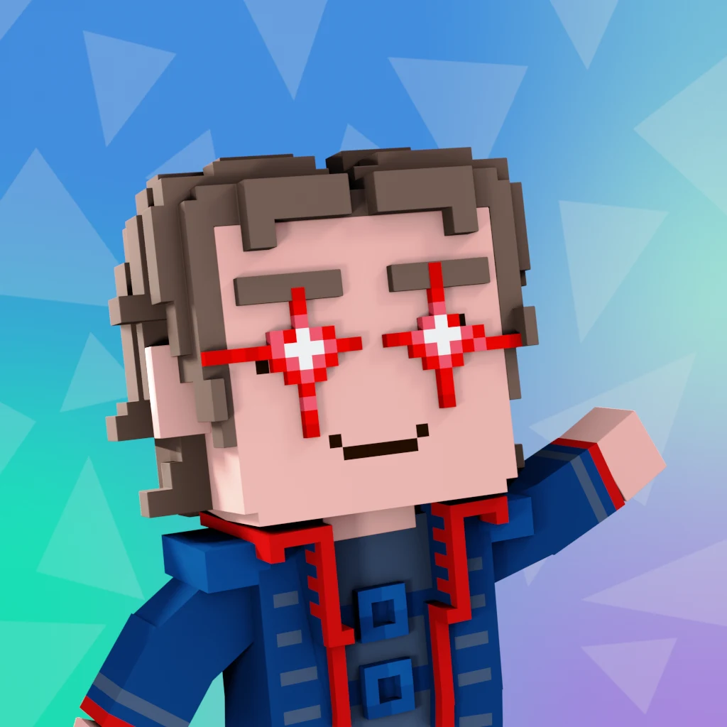 Pirate #4410 voxel render