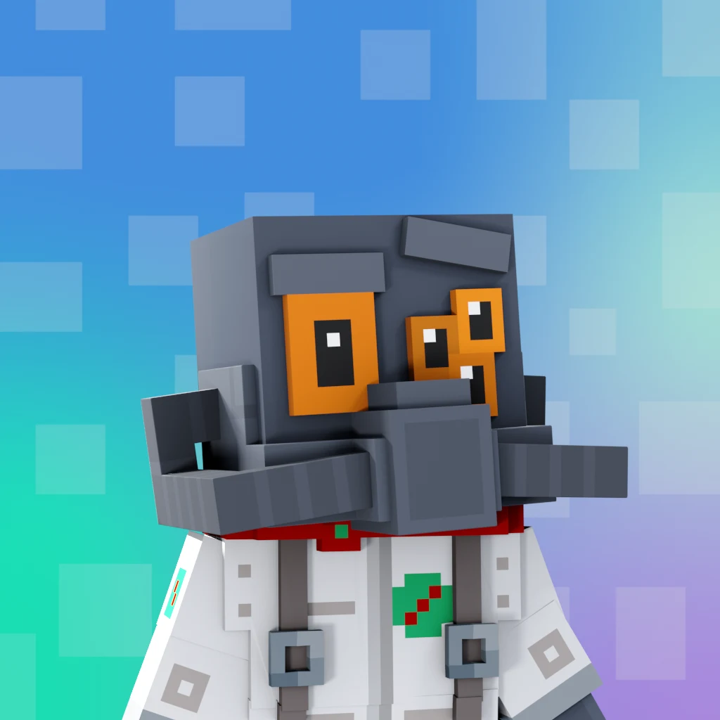 Pirate #4415 voxel render
