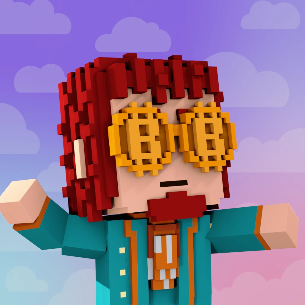 Pirate #4418 voxel render