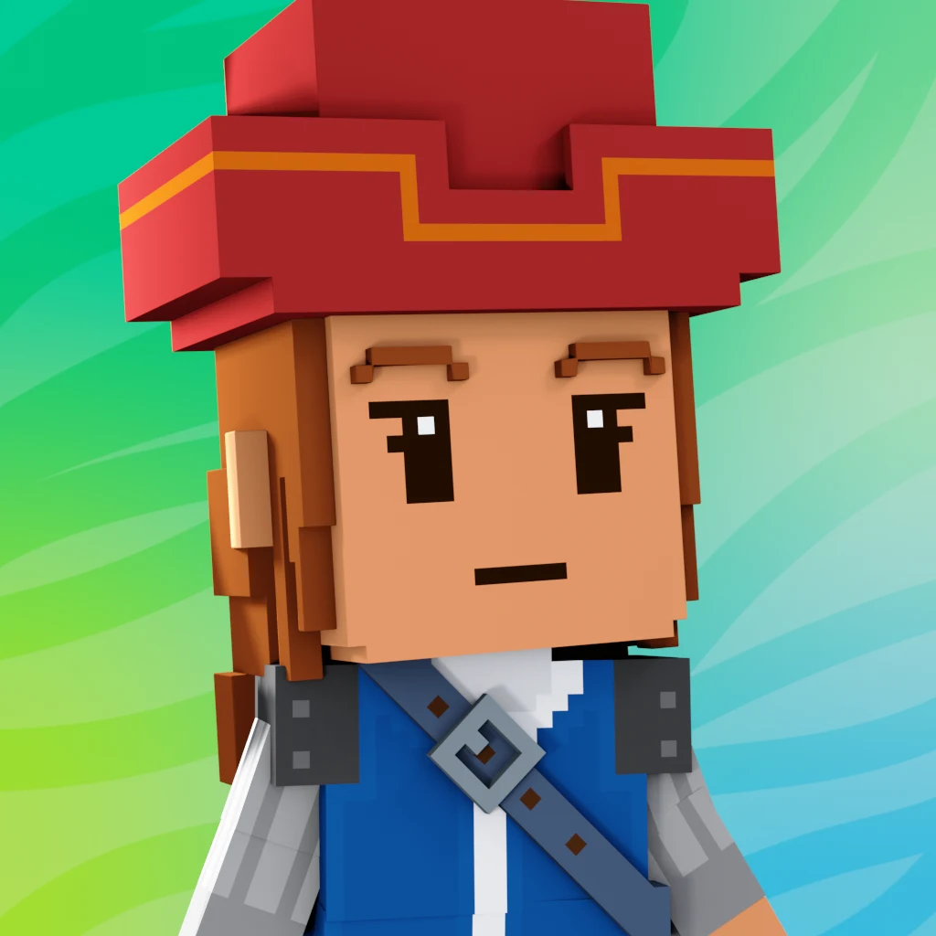 Pirate #4420 voxel render