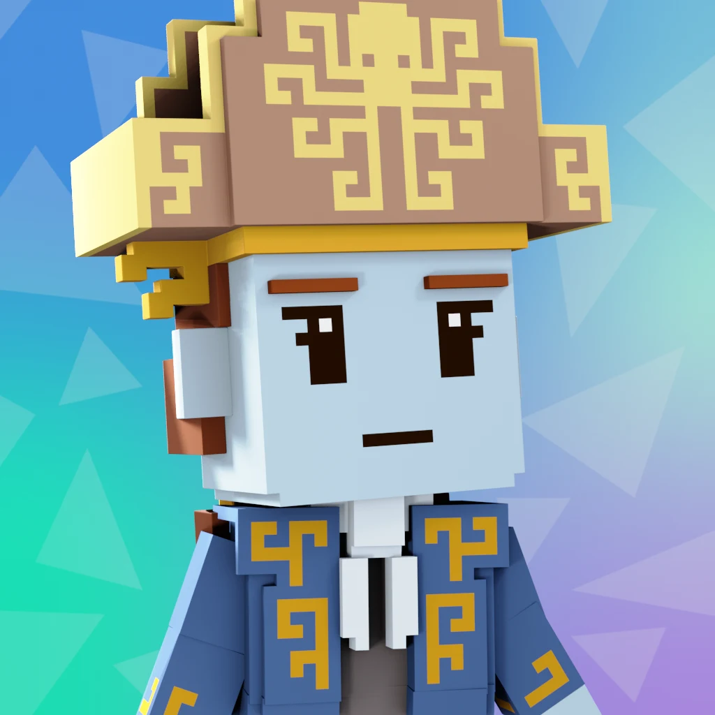 Pirate #4426 voxel render