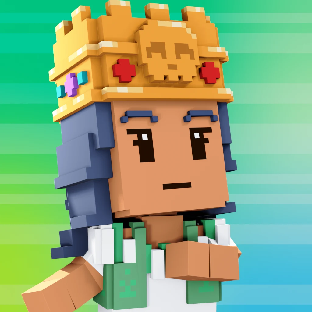 Pirate #4434 voxel render