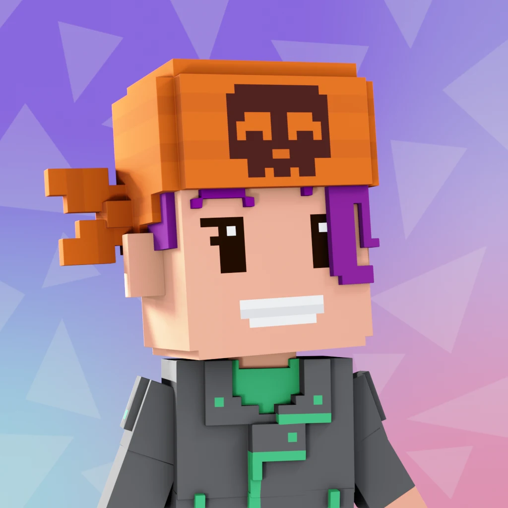 Pirate #4436 voxel render