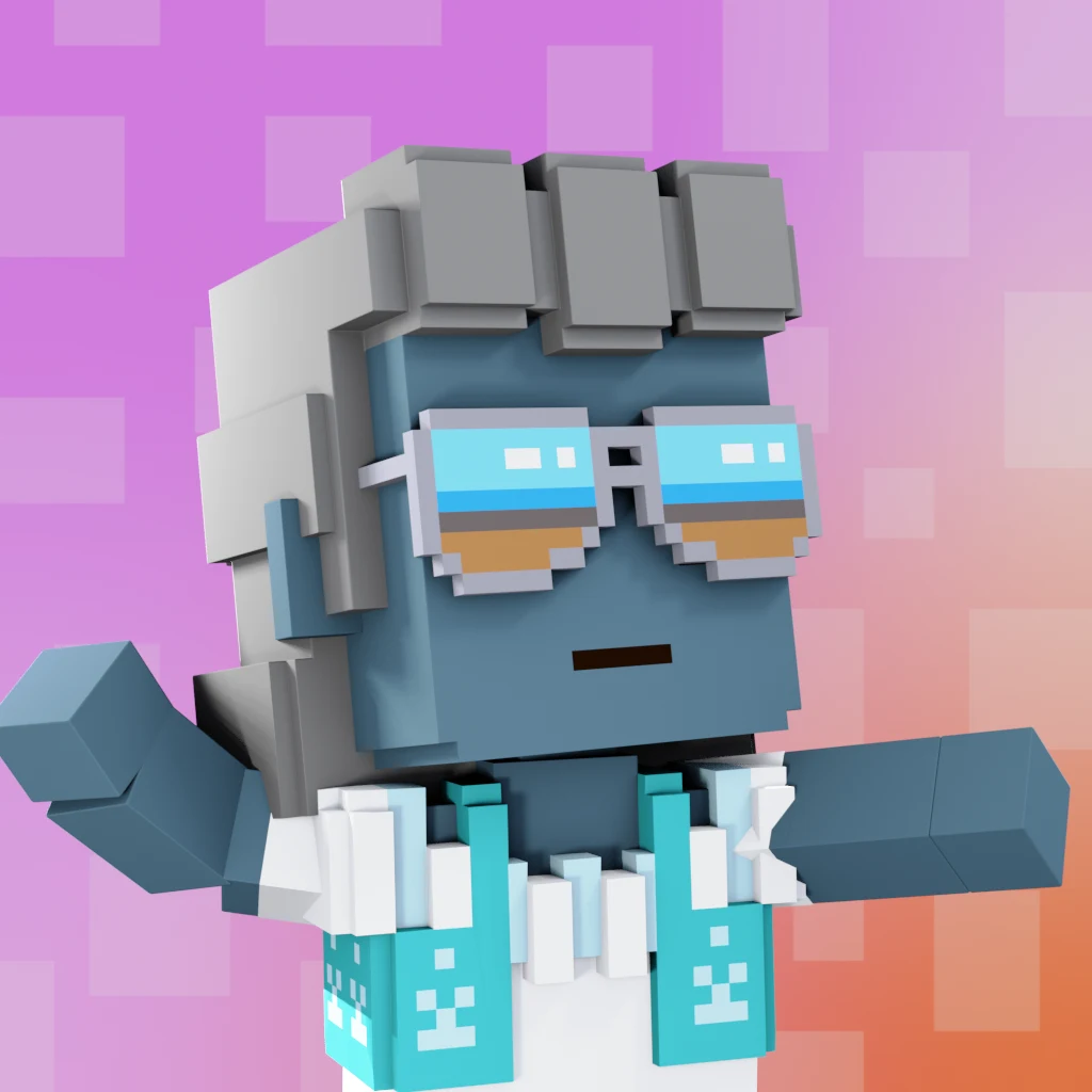 Pirate #4439 voxel render