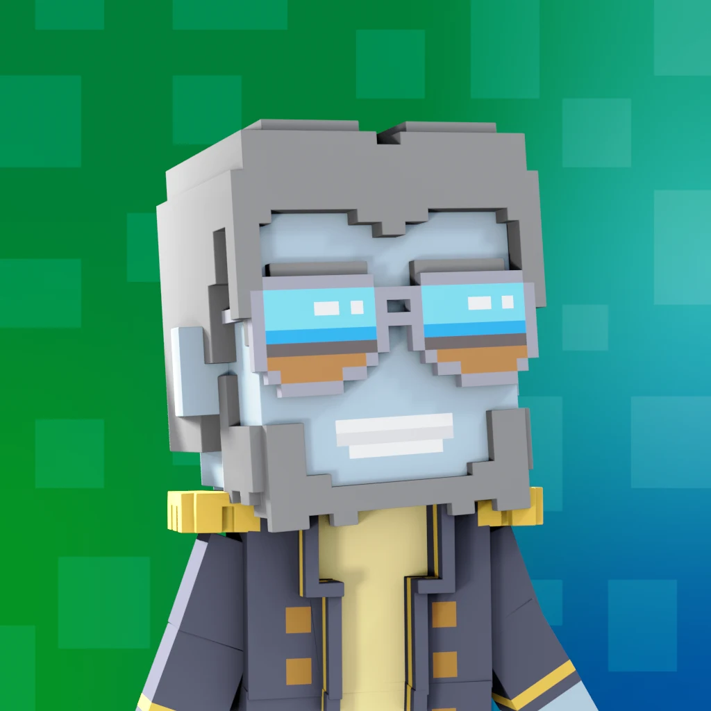 Pirate #4441 voxel render