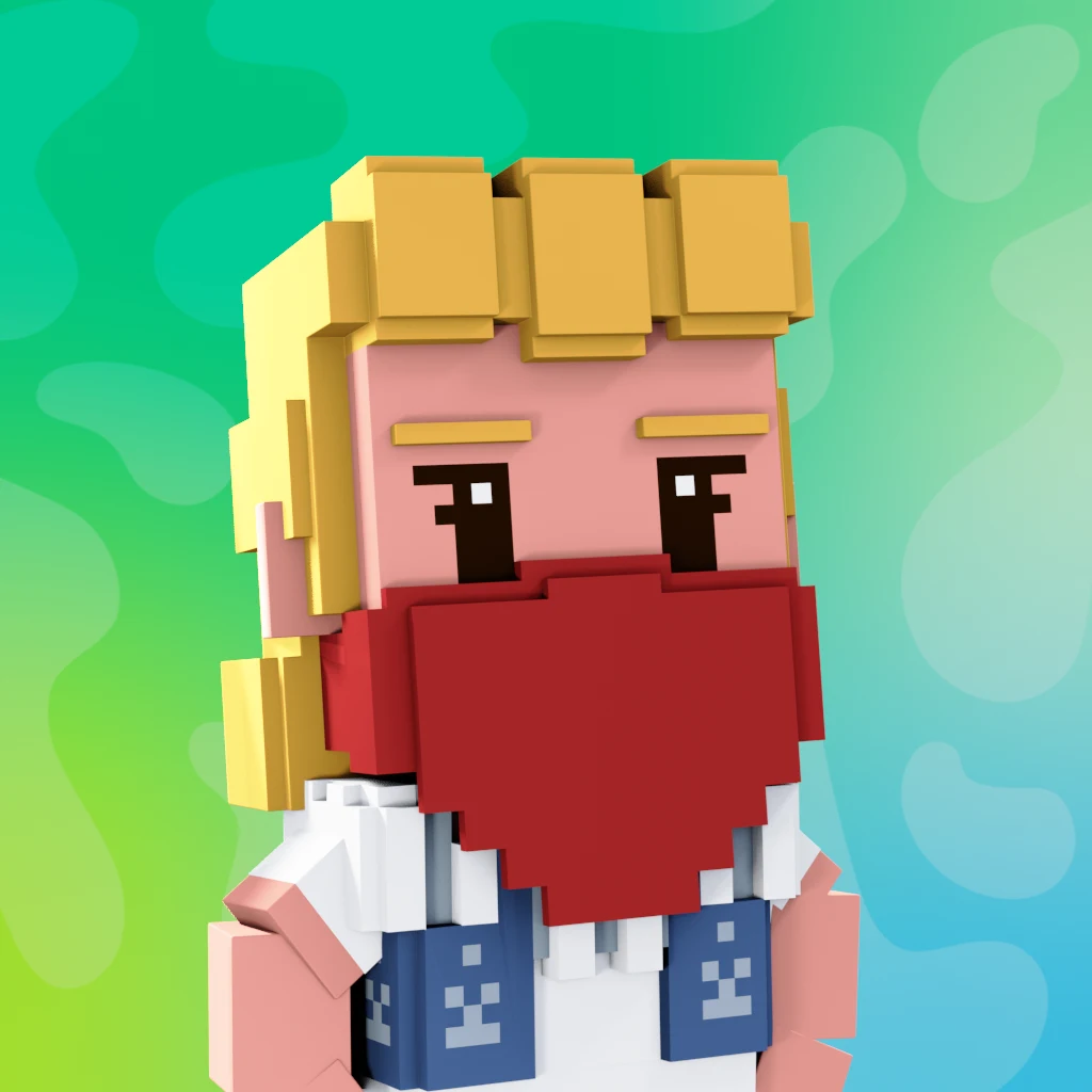 Pirate #4446 voxel render