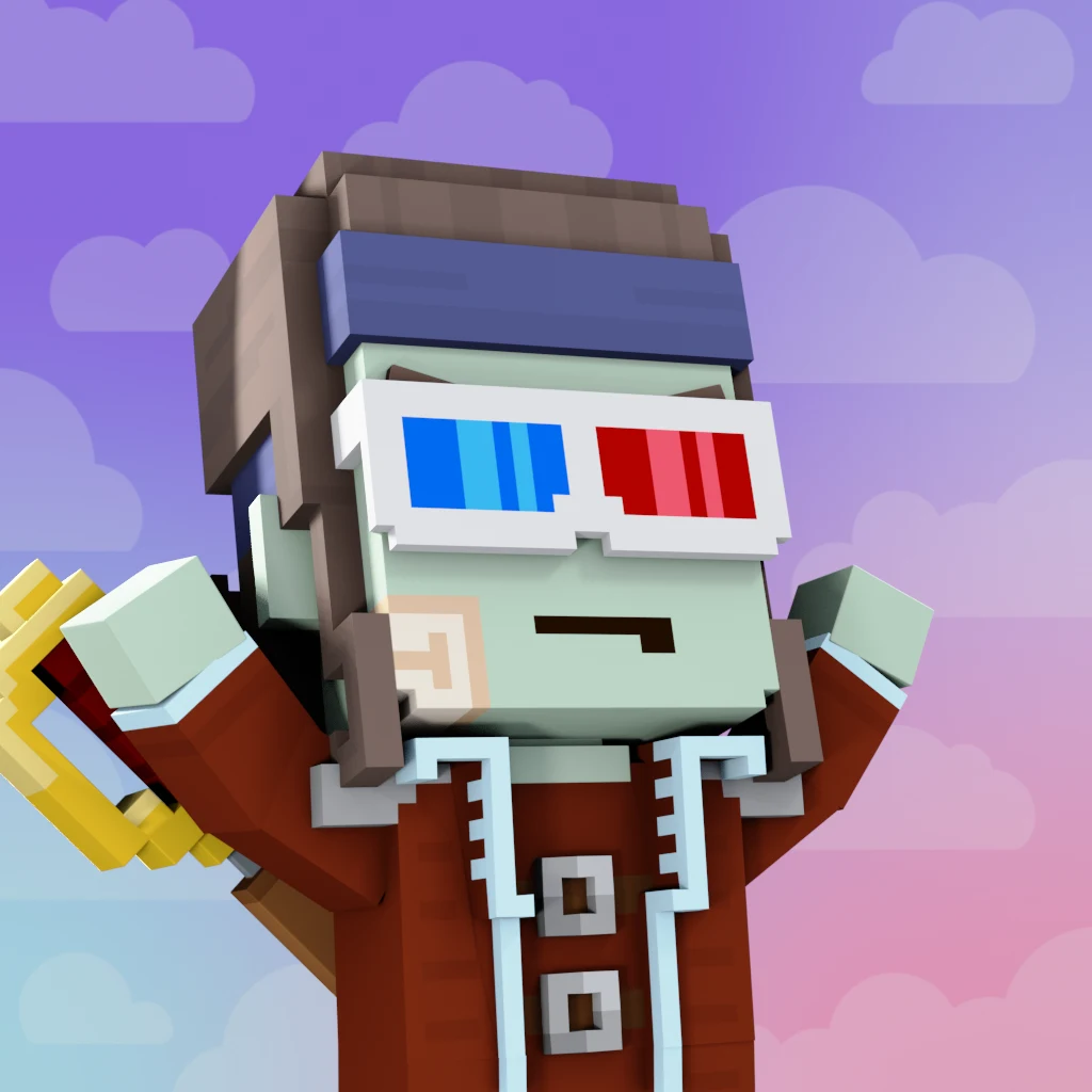 Pirate #4450 voxel render