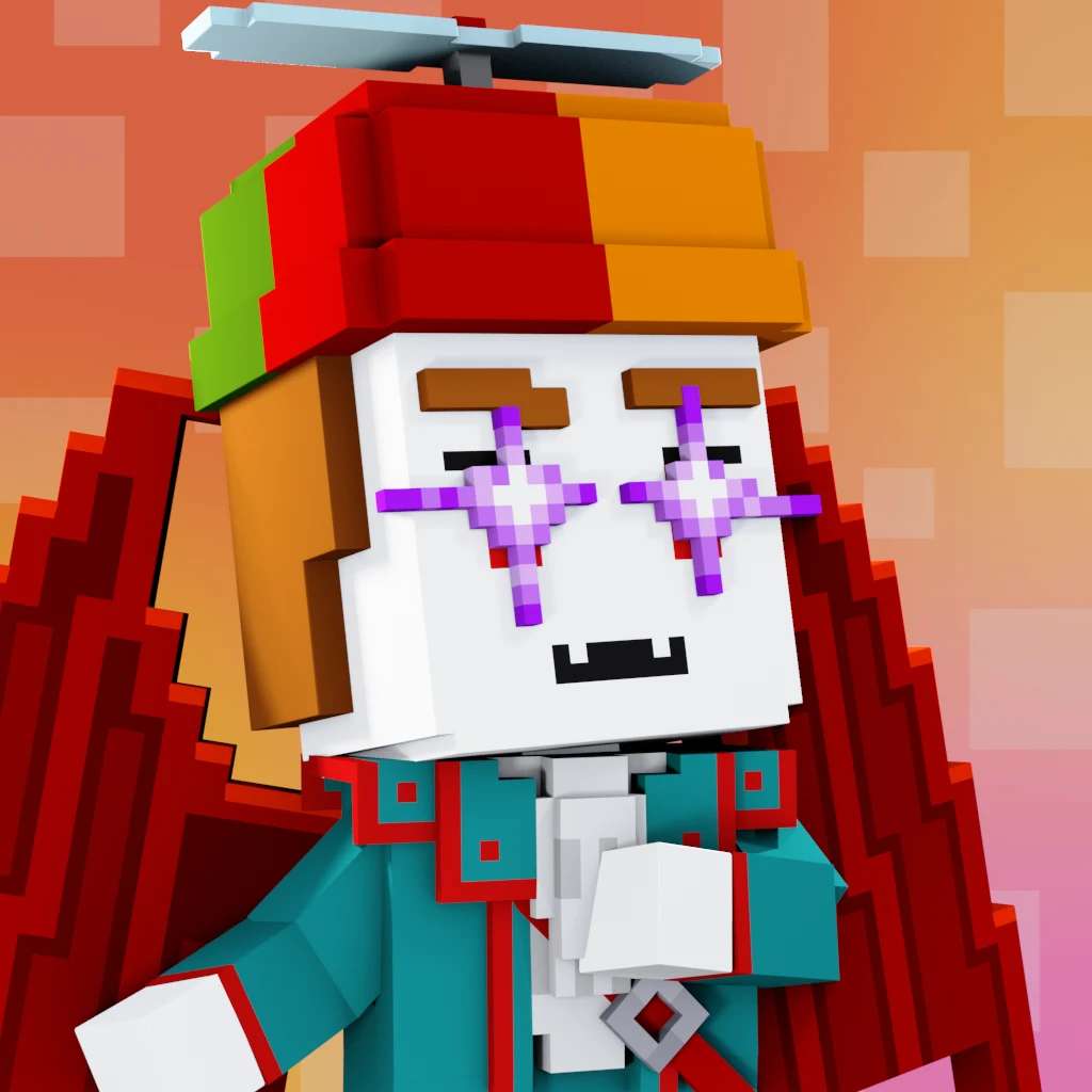 Pirate #4452 voxel render