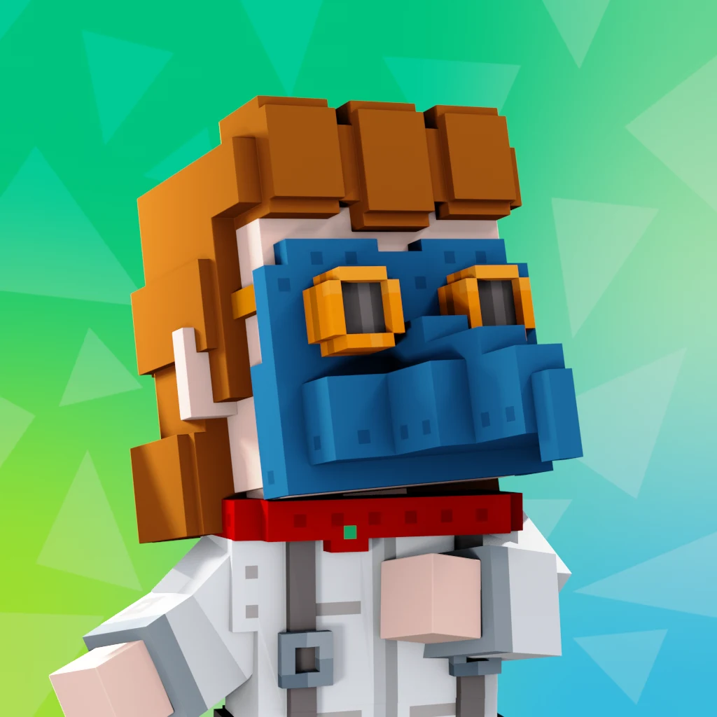 Pirate #4453 voxel render