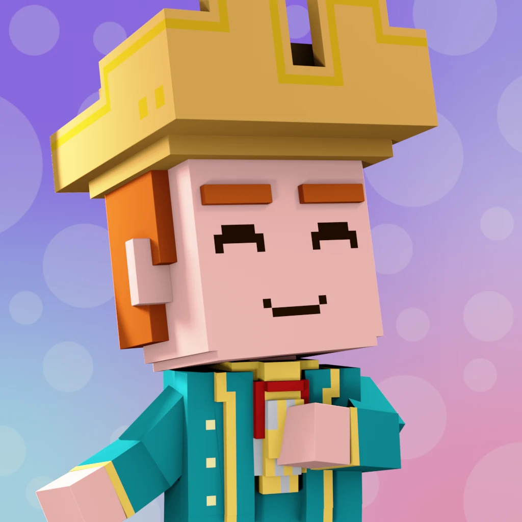 Pirate #4455 voxel render