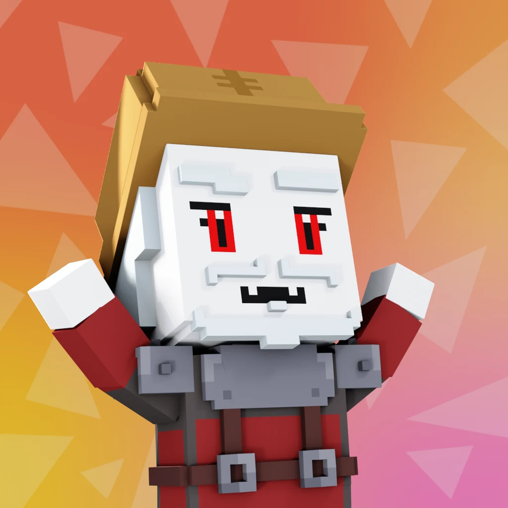 Pirate #4457 voxel render