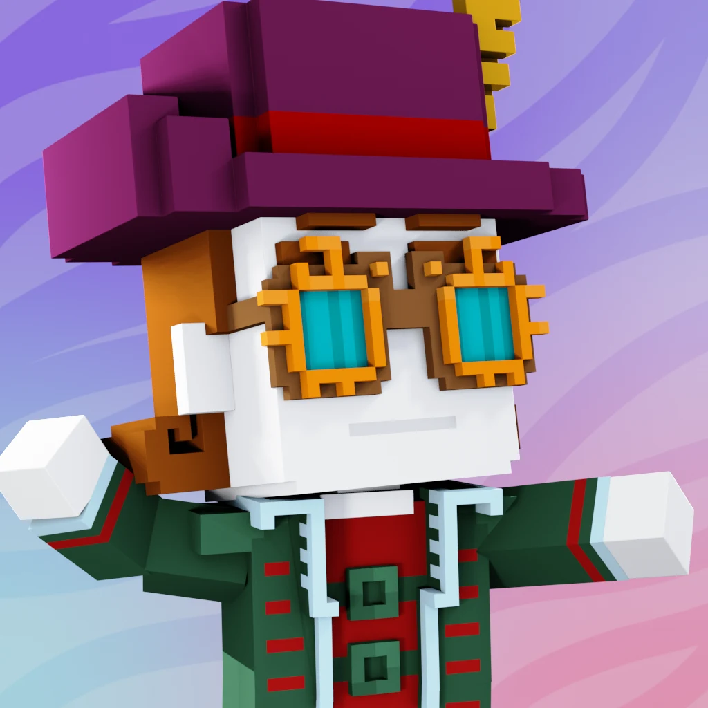 Pirate #4460 voxel render