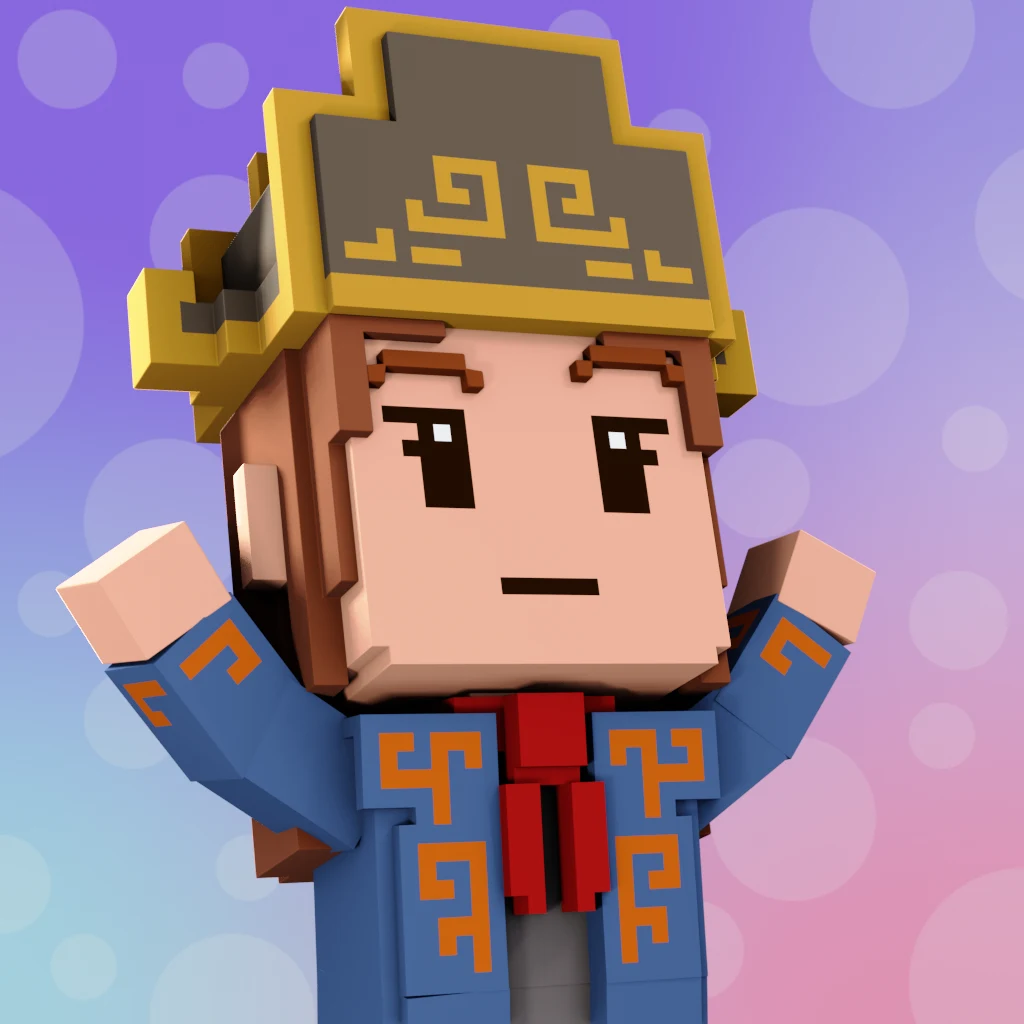 Pirate #4468 voxel render