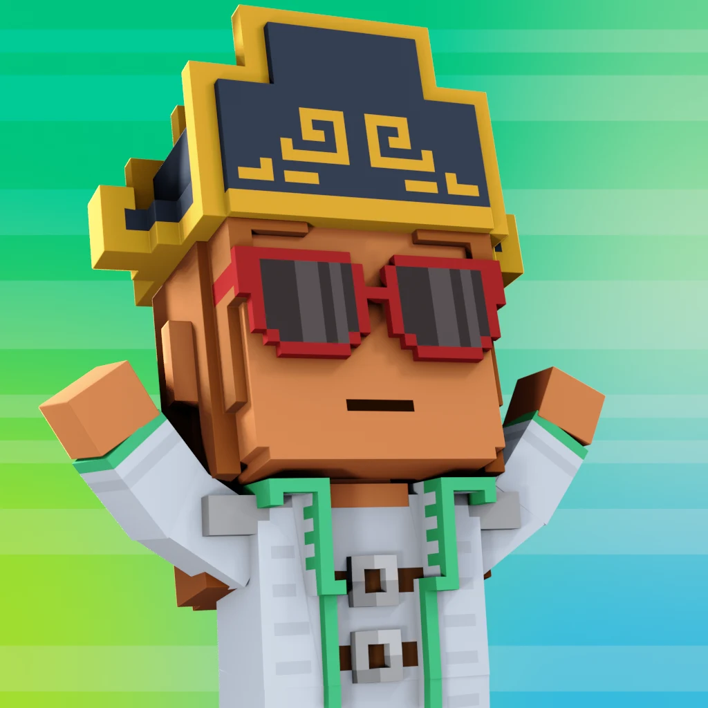 Pirate #4473 voxel render