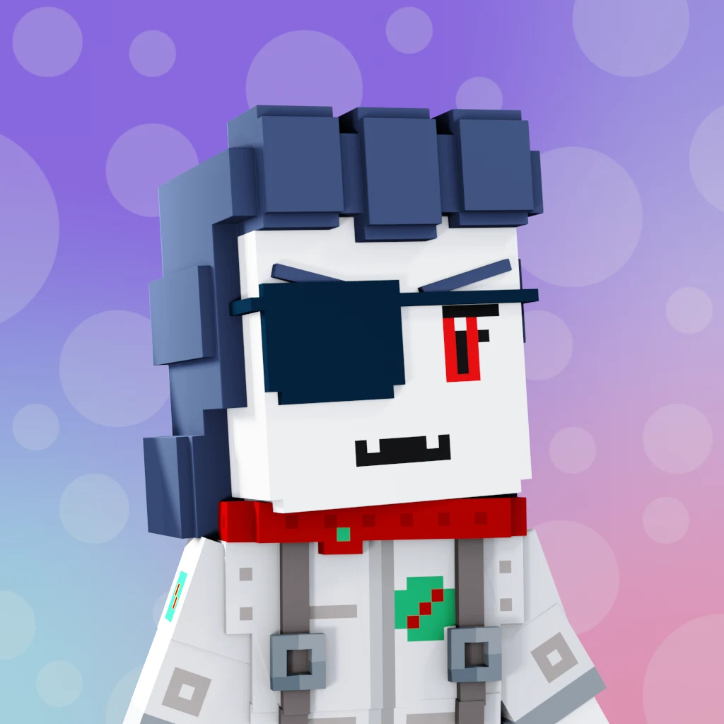 Pirate #4475 voxel render