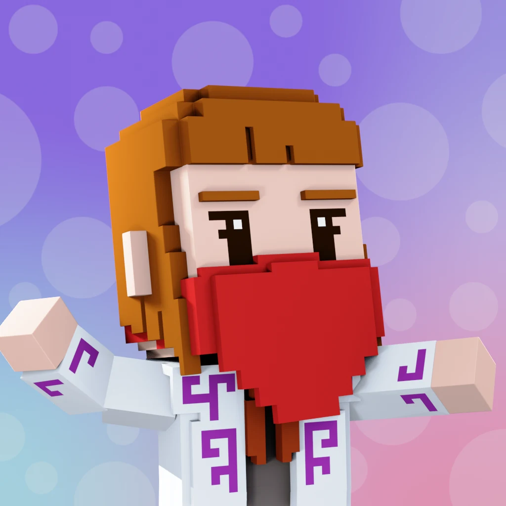 Pirate #4479 voxel render