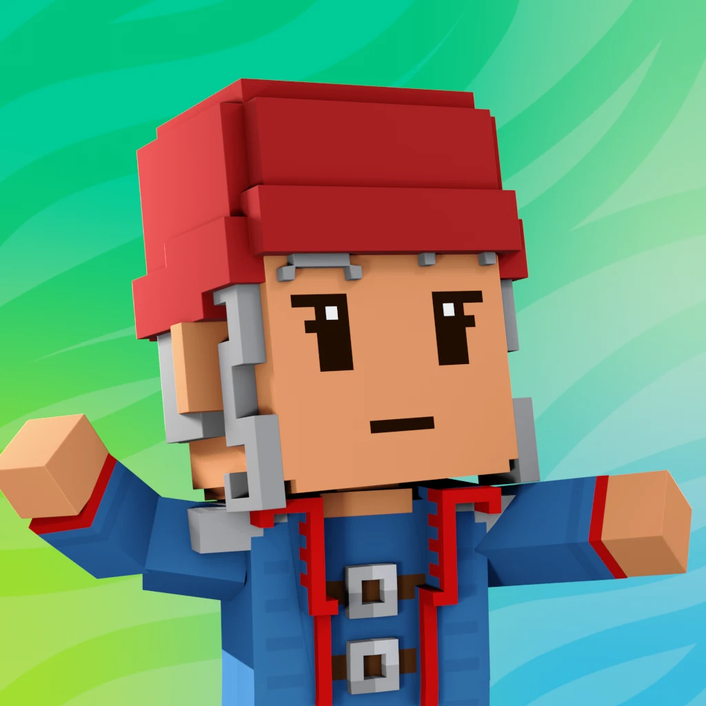 Pirate #4490 voxel render