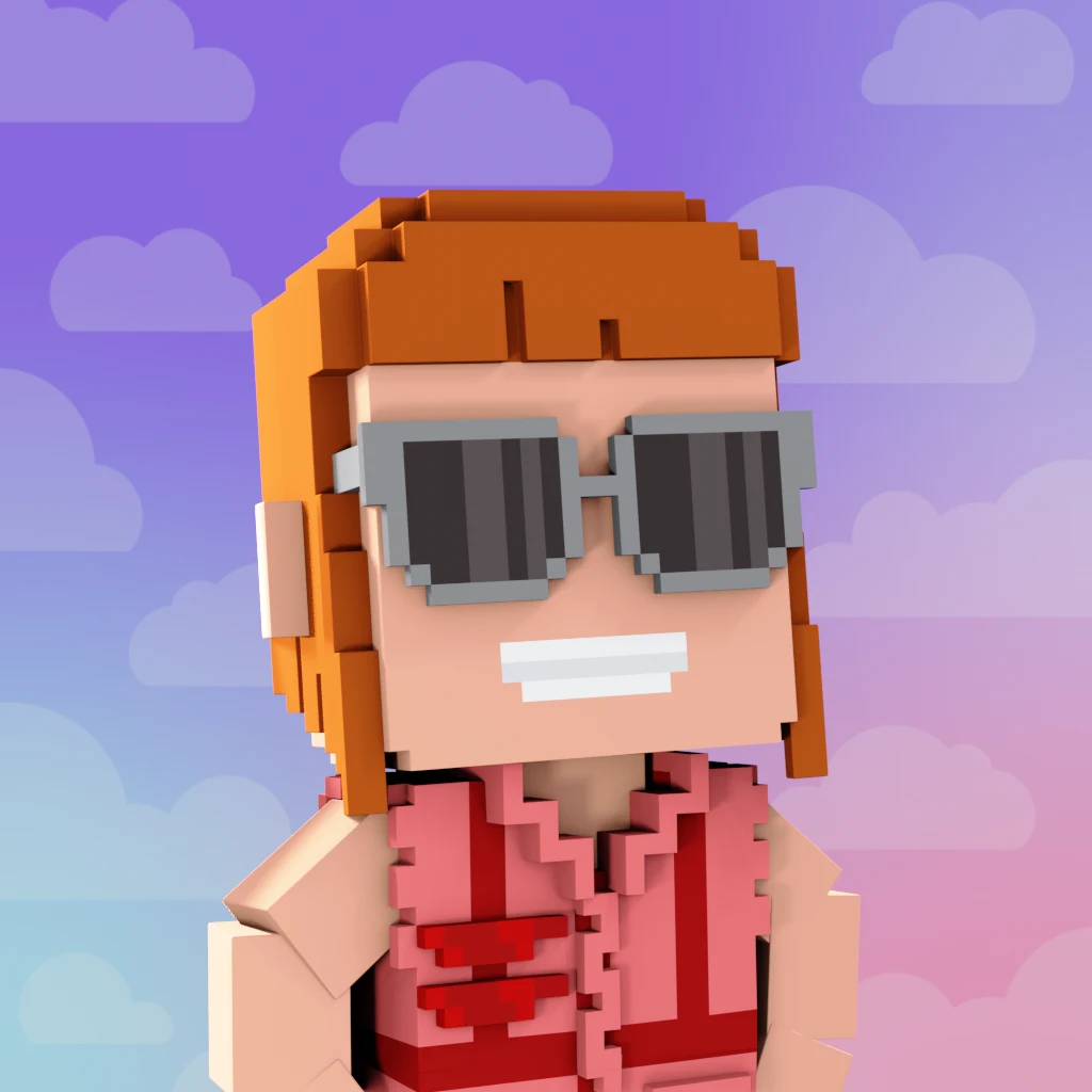 Pirate #4501 voxel render