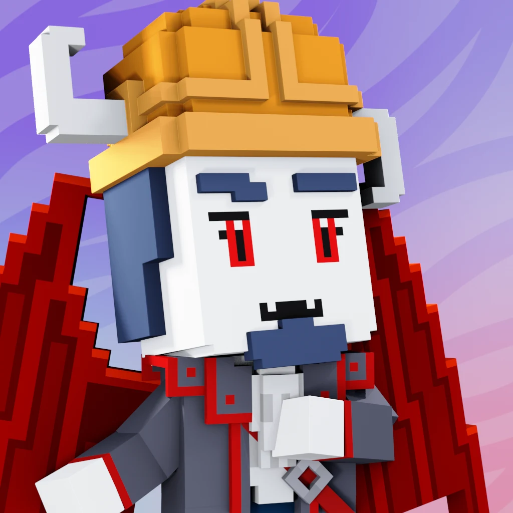 Pirate #4502 voxel render