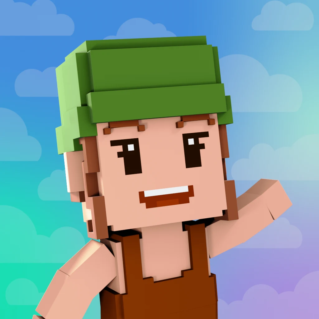 Pirate #4503 voxel render