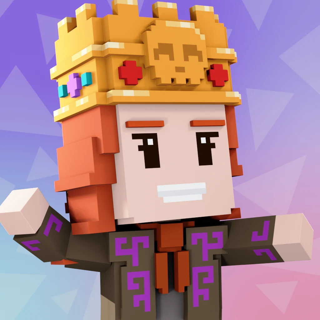 Pirate #4505 voxel render