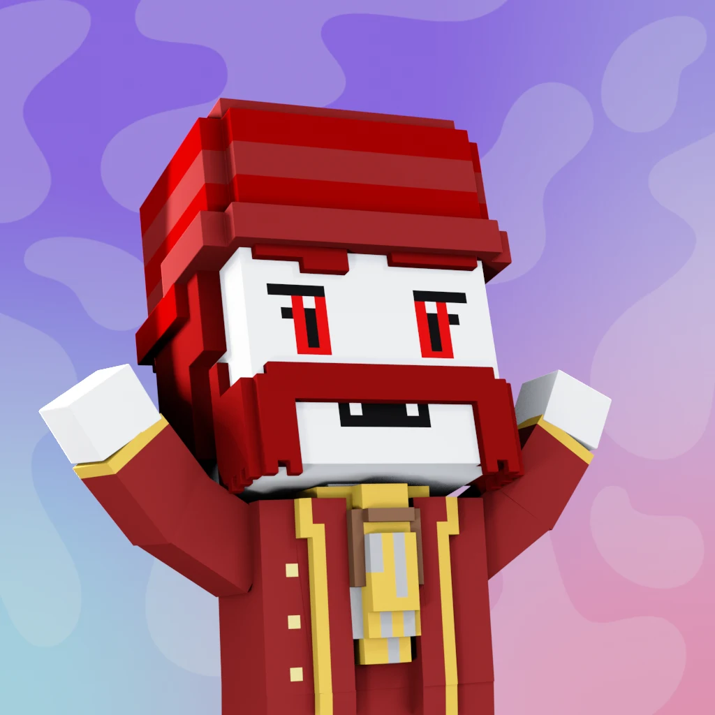 Pirate #4511 voxel render