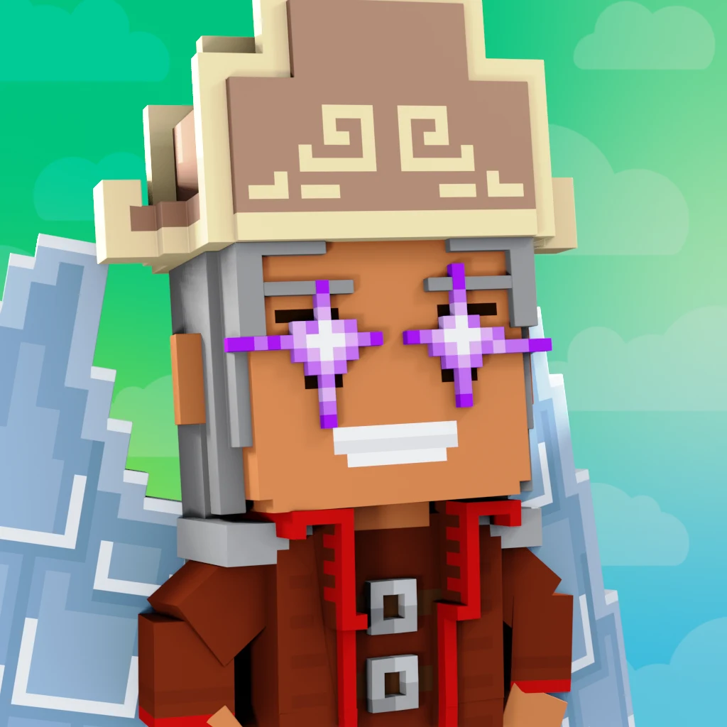 Pirate #4517 voxel render